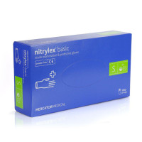 Нитриловые перчатки Nitrilex basic (50 пар/100 шт. в упаковке)