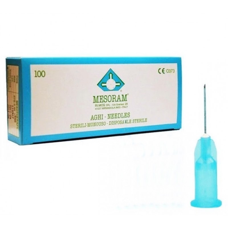 Голка для філера Mesoram G27 0.4x12 mm (100 шт.)