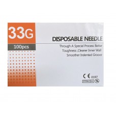 Голка для мезотерапії, Japan steel G33 0,2x4 mm