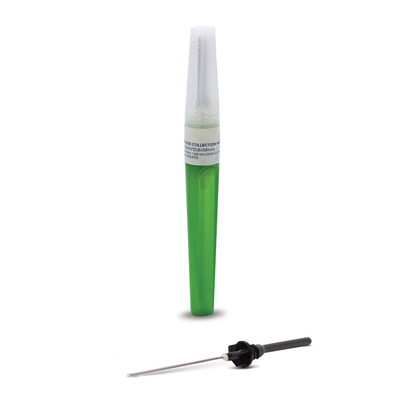 Игла для взятия крови Voles G21 0,8х38 мм зеленая 