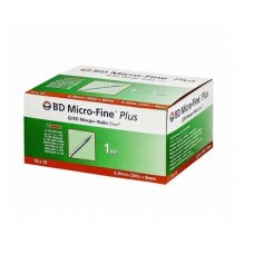 Инсулиновый Шприц BD Micro-Fine (Микрофайн) U-100 1.0 мл, игла 0.3х8мм