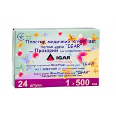 Пластир медичний тип прозорий (на поліетиленовій основі) 1 х 500