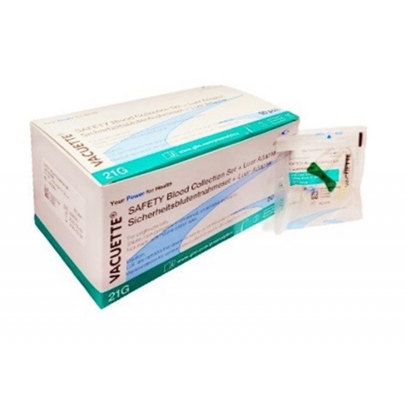 Катетер метелик для взяття крові Vacuette 21G