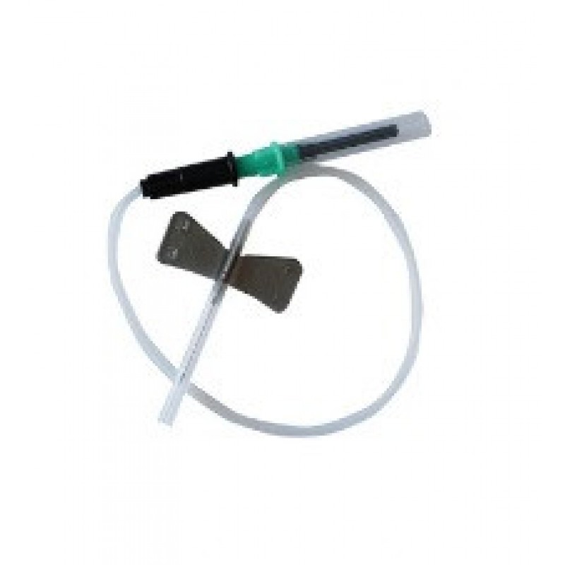 Катетер метелик голка для взяття крові 22Gx ¾" (0,7x19 мм), трубка 18 см