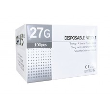 Голка Disposable needle, Japan steel G27 x 13 mm
