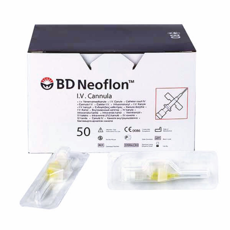 Катетер (канюля) внутривенный неофлон (BD Neoflon) G 24 (0.7x19)