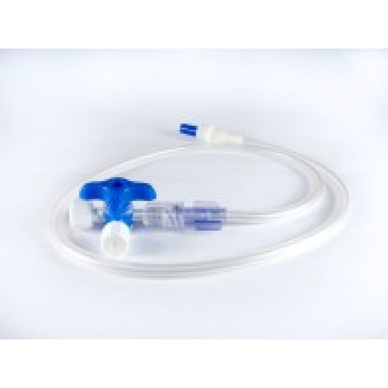 Удлинитель 150 см Ultramed с 3-ходовым краем для инфузионных систем