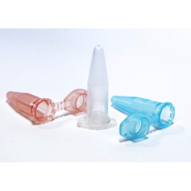 Мікропробірка 1,5мл тип Епендорф рожевого кольору (упаковка 500 шт.)