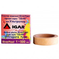 Пластир медичний RiverPLAST Ультрапор в котушці 1х500 см (24 шт. в пакованні)