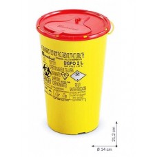 Контейнер для утилізації голок і медичних відходів Dispo 2 л