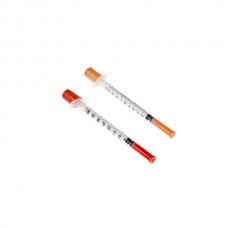 Шприц инсулиновый Medicare U-100 1.0 мл, игла 0.3х13мм 