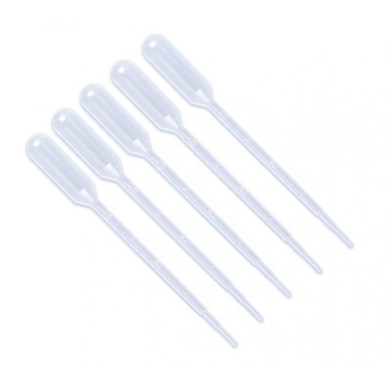 Пипетка Пастера 3 мл, стерильная, с PE в индивидуальной упаковке