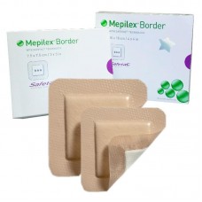 Mepilex® Border пов'язка для лікування пролежнів, гострих і хронічних ран 12.5х12.5