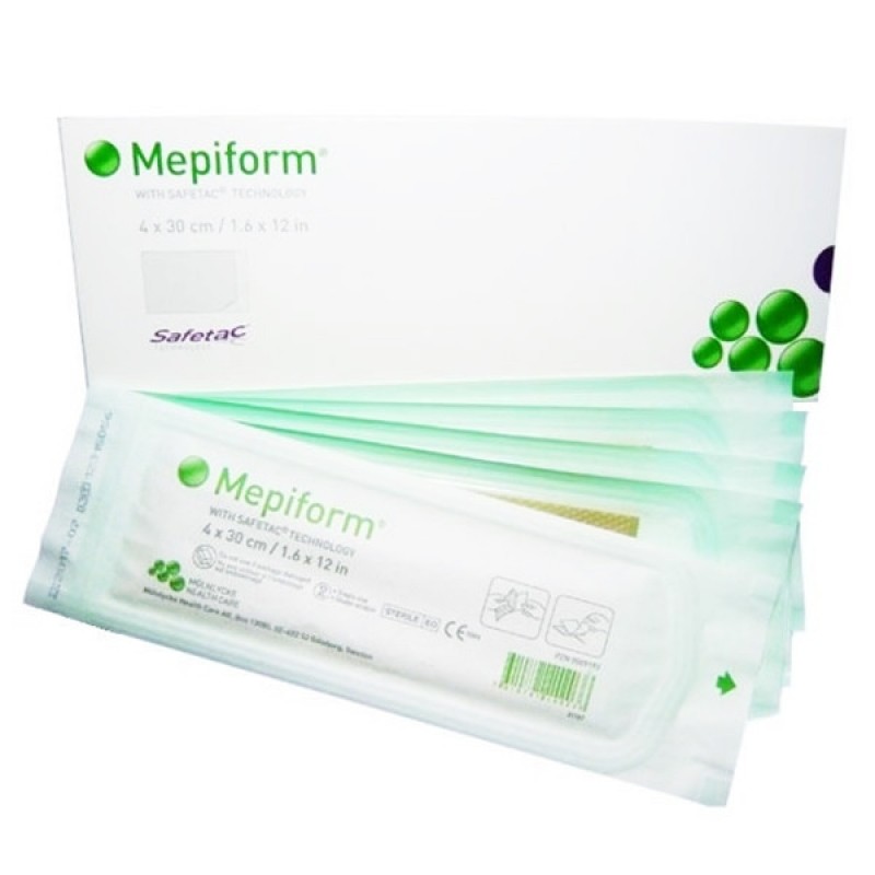 Mepiform® (Мепиформ) 4 х 30 см для лечения рубцов и шрамов
