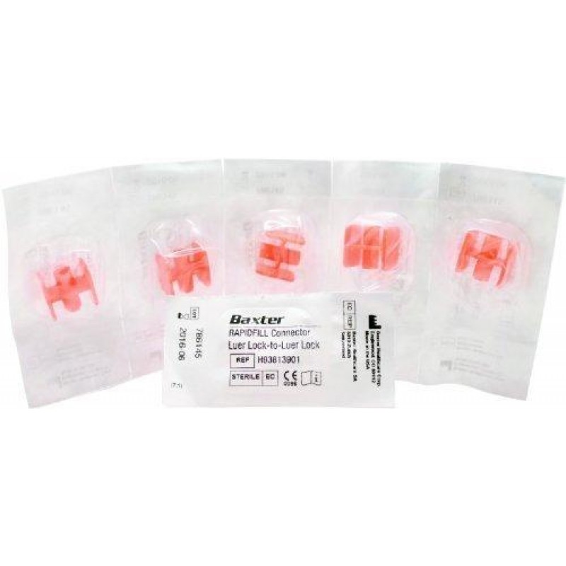 Connector BAXA-1, адаптер коннектор female/female для соединения 2 шприцев луер лок