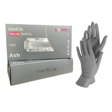 Нитриловые перчатки серые (50 пар/100 шт.)