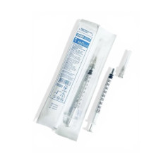 Шприц 1.0 мл U100 з знімною голкою 0.4 х 13 мм